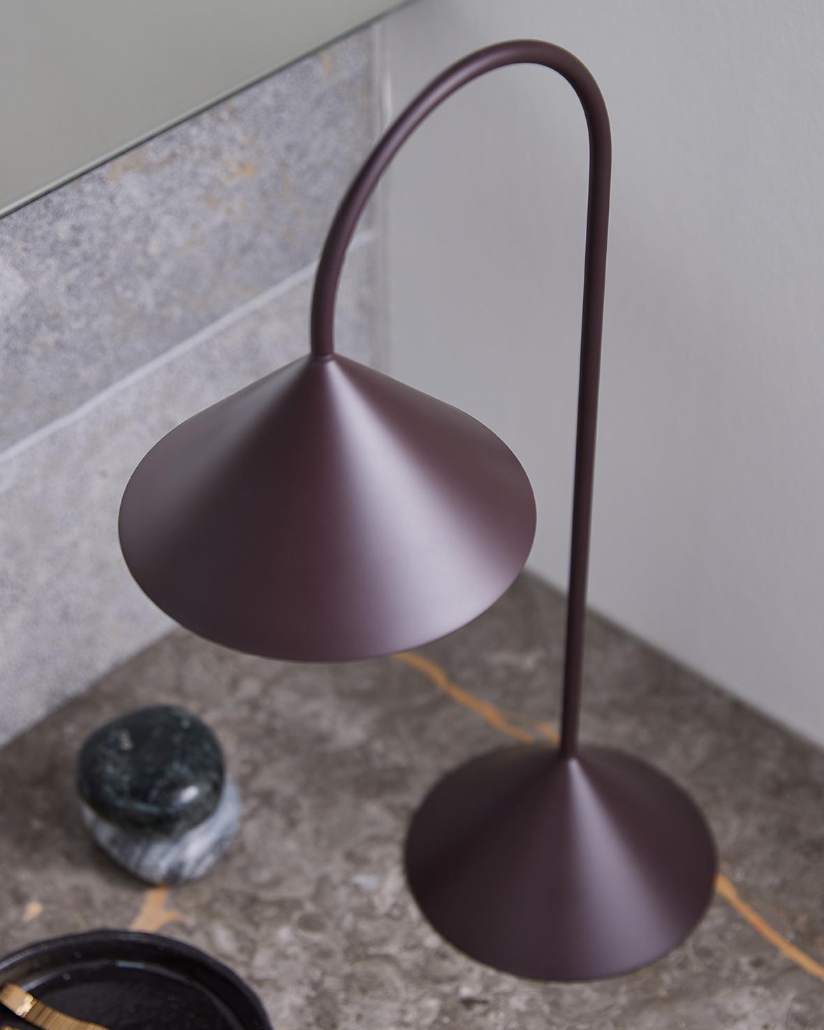 Grasp Portable lampe, Matt Beetroot - H47